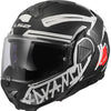 Casque modulable LS2 FF910 Advant II Tape. casque ff910 advant ii tape l mat bl blanc