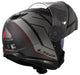 Casque modulable LS2 FF908 Strobe II Code. casque ff908 paille. ii code xl noir gris mat