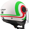 Ls2 de 558 sphère lux ii casque jet urby casque de 558 sph. lux ii urby wh vert rouge l