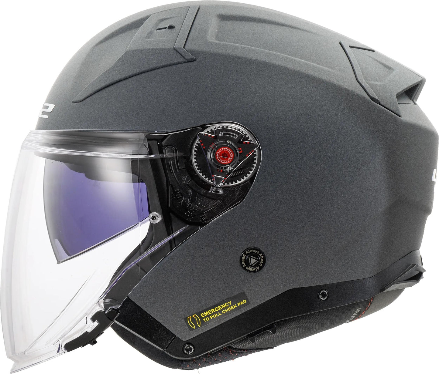 Ls2 of603 casque jet infinity ii béton casque infinity ii béton mat gr. m