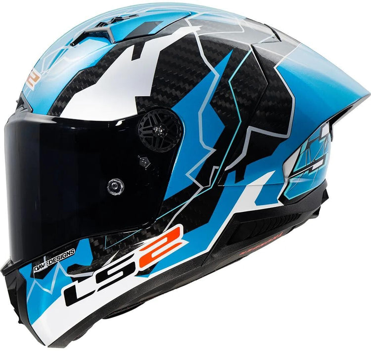 Casque intégral LS2 FF805 Thunder Carbon GP Aero réplique Huertas. casque ff805 Thunder GP Aero Rep. huertas xxl