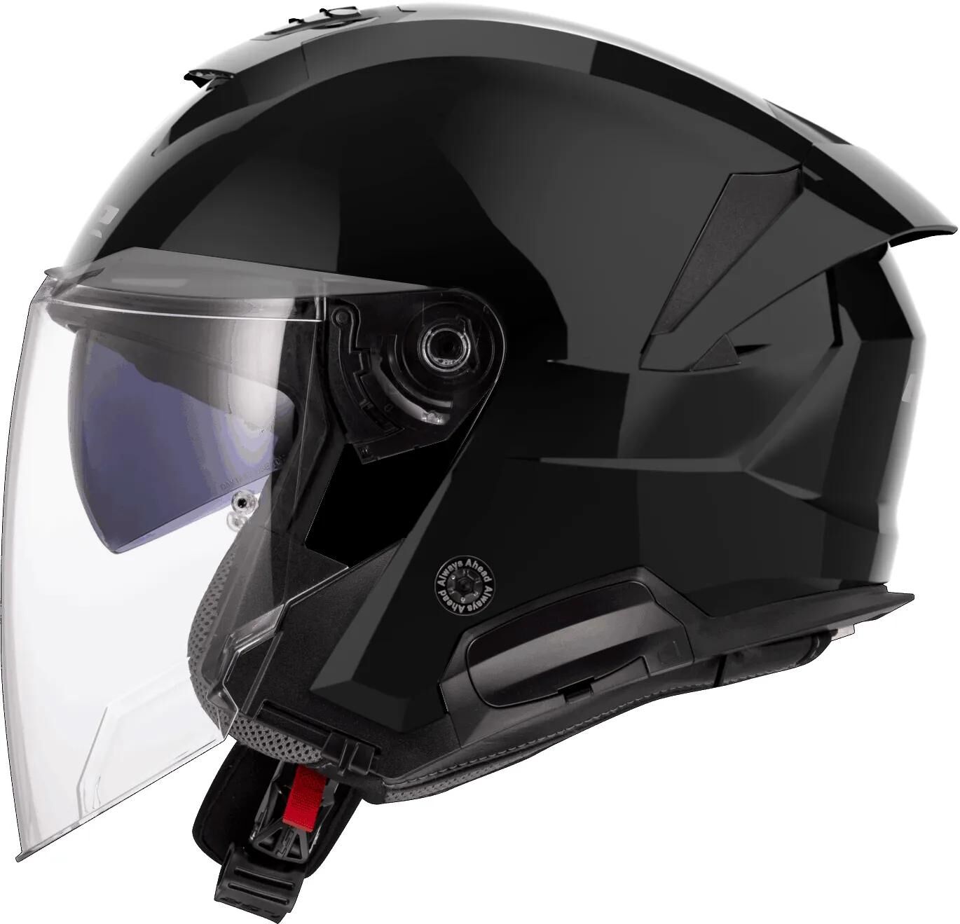 Casque jet Ls2 de 618 verso ii casques solides de 618 verso i noir uni gr. xl