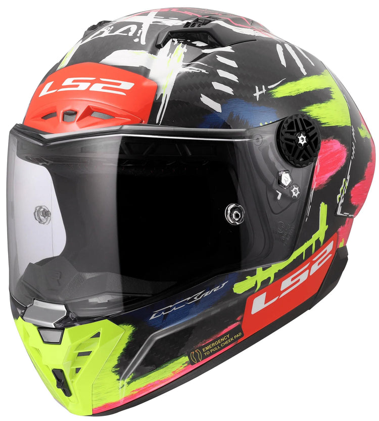 Ls2 casque intégral ff805 tonnerre carbone gp aero réplique aldeguer 25 casque ff805 tonnerre aero repl.aldeguer 25 s