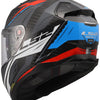 Casque intégral LS2 FF811 Vector II Carbon Savage. casque ff811 vecteur i c savage blanc bleu rouge s