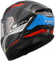 Casque intégral LS2 FF811 Vector II Carbon Savage. casque ff811 vecteur i c savage blanc bl rouge xl