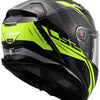 Casque intégral LS2 FF811 Vector II Carbon Savage. casque ff811 vecteur i c savage h-v jaune m