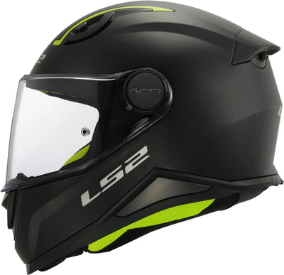 Casque intégral enfant LS2 ff812 kid solid. casque enfant ff812 soli noir mat gr. je