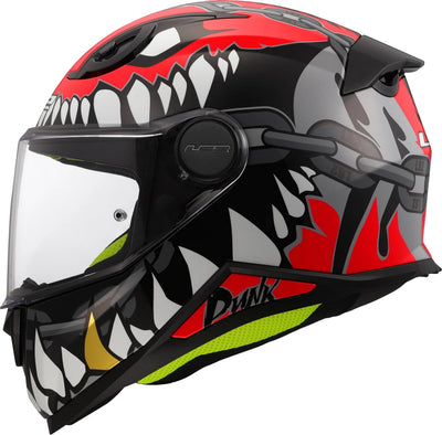 Casque intégral enfant Ls2 ff812 kid punk, amovible. casque enfant ff812 punk gris rot gr. s