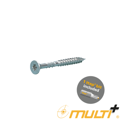 Vis multi-torx vk 6.0x120 70 tx30 elvz | 100 pièces