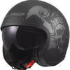 Casque jet Ls2 of599 spitfire ii willy casque of599 spitfire ii willy noir gris xl