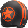 Casque jet Ls2 of601 bob ii carbon star casque of601 bob ii carbon star orange gr. je