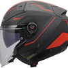 Casque jet Ls2 of603 infinity ii veyron casque of603 infinity ii veyron noir gr rouge xx