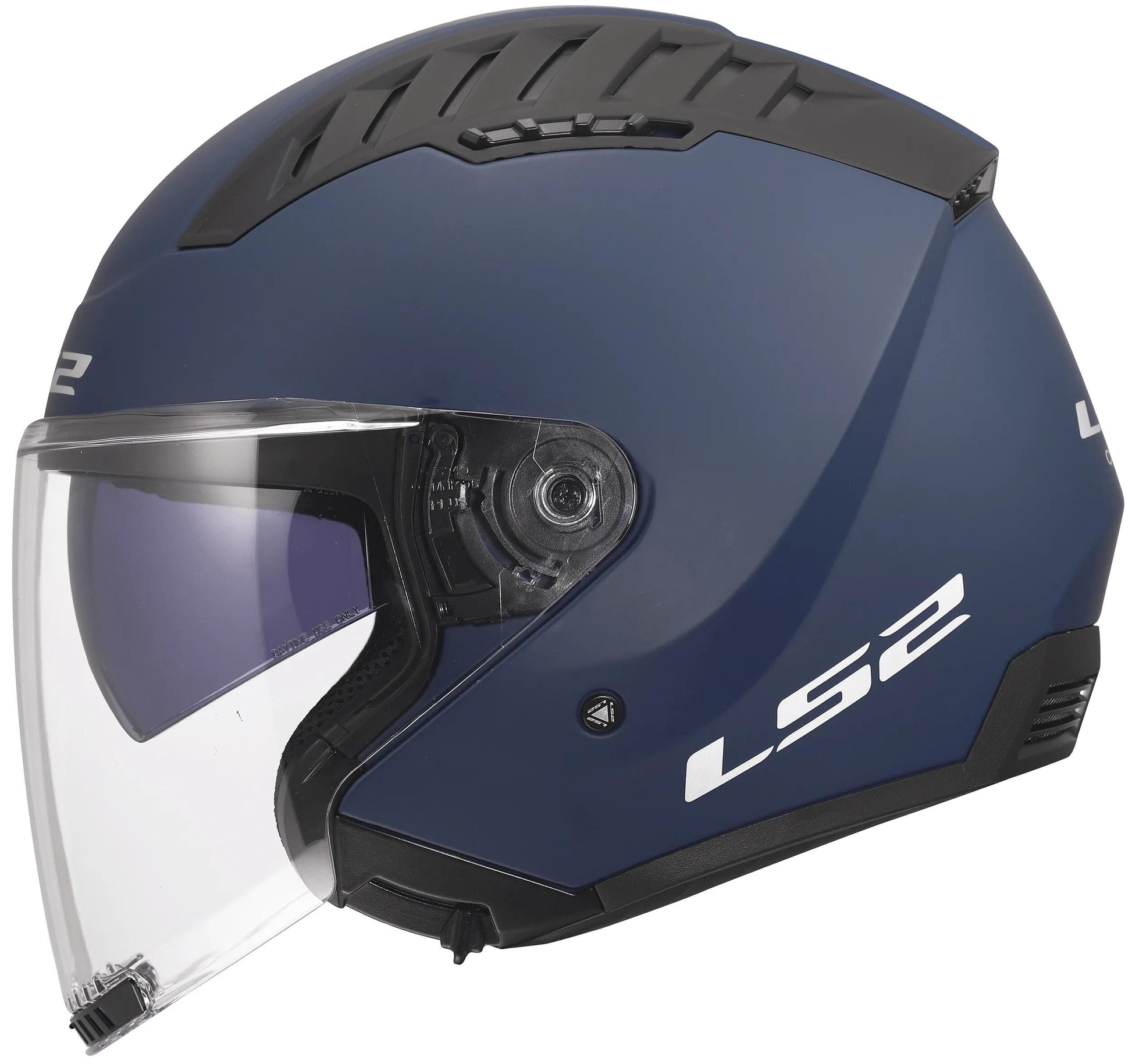 Casque jet Ls2 of600 copter ii casque solide of600 copter i bleu marine mat gr. je