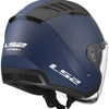 Casque jet Ls2 of600 copter ii casque solide of600 copter i bleu marine mat gr. je