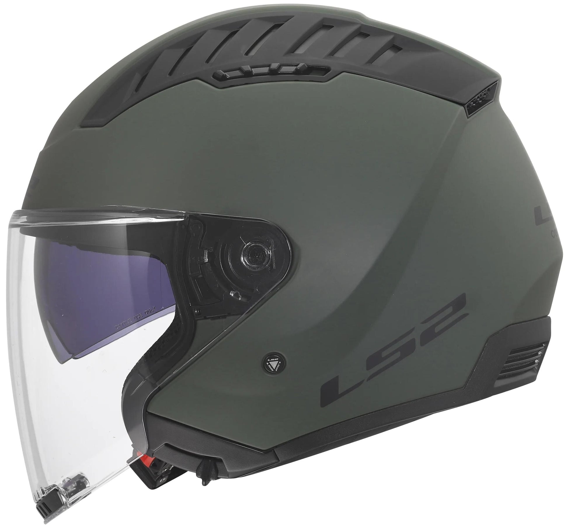 Casque jet Ls2 de 600 copter ii casque solide de 600 copter i vert militaire gr. XXL