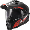 Casque enduro Ls2 mx701 explorer hexa casque mx701 explorer hexa noir rouge gris mat