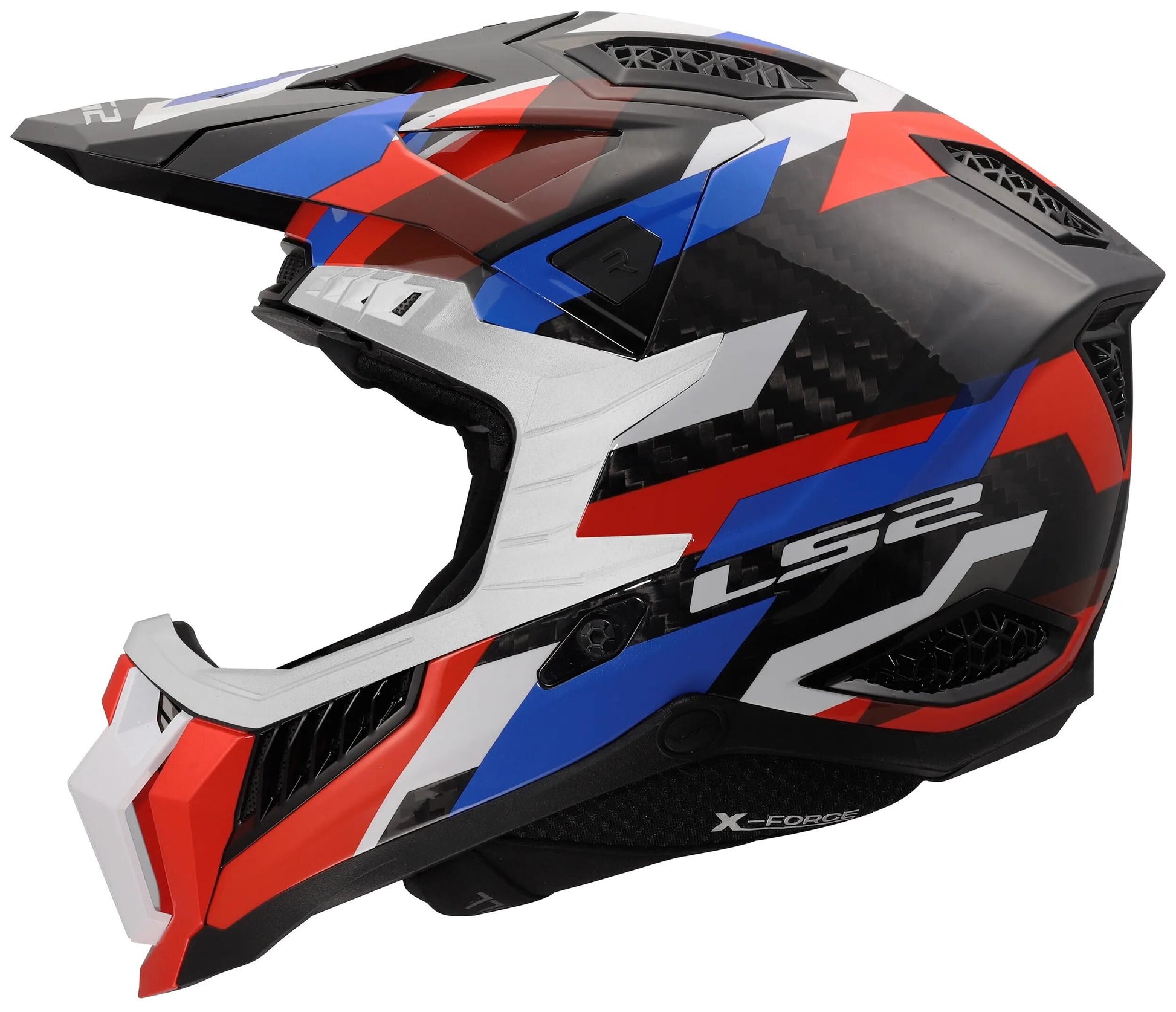 Ls2 casque de motocross mx703 x-force casque fantôme mx703 x-force phantom bl ws rouge m