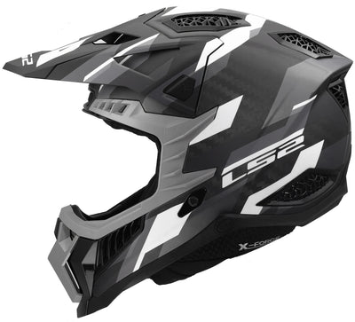 Casque de motocross Ls2 mx703 x-force phantom casque mx703 x-force phantom mat gr. sw m