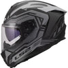 LS2 casque intégral ff817 challenger ii casque dravix ff817 challenge ii dravix gris mat l
