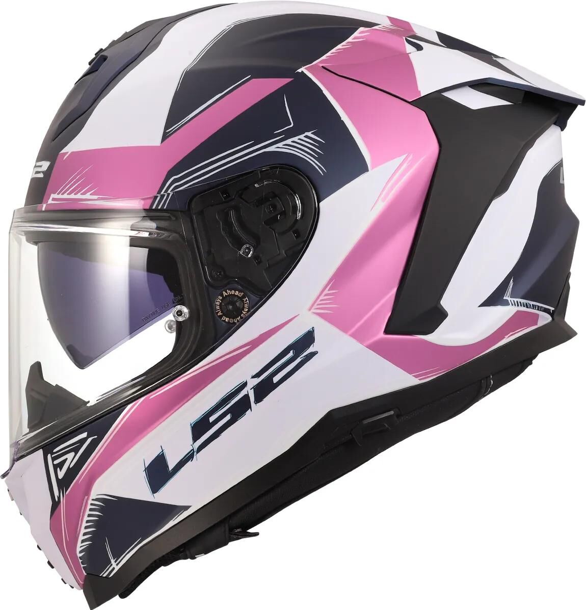 Ls2 casque intégral ff817 challenger ii casque flaman ff817 challenge ii flaman lavande gr.xs