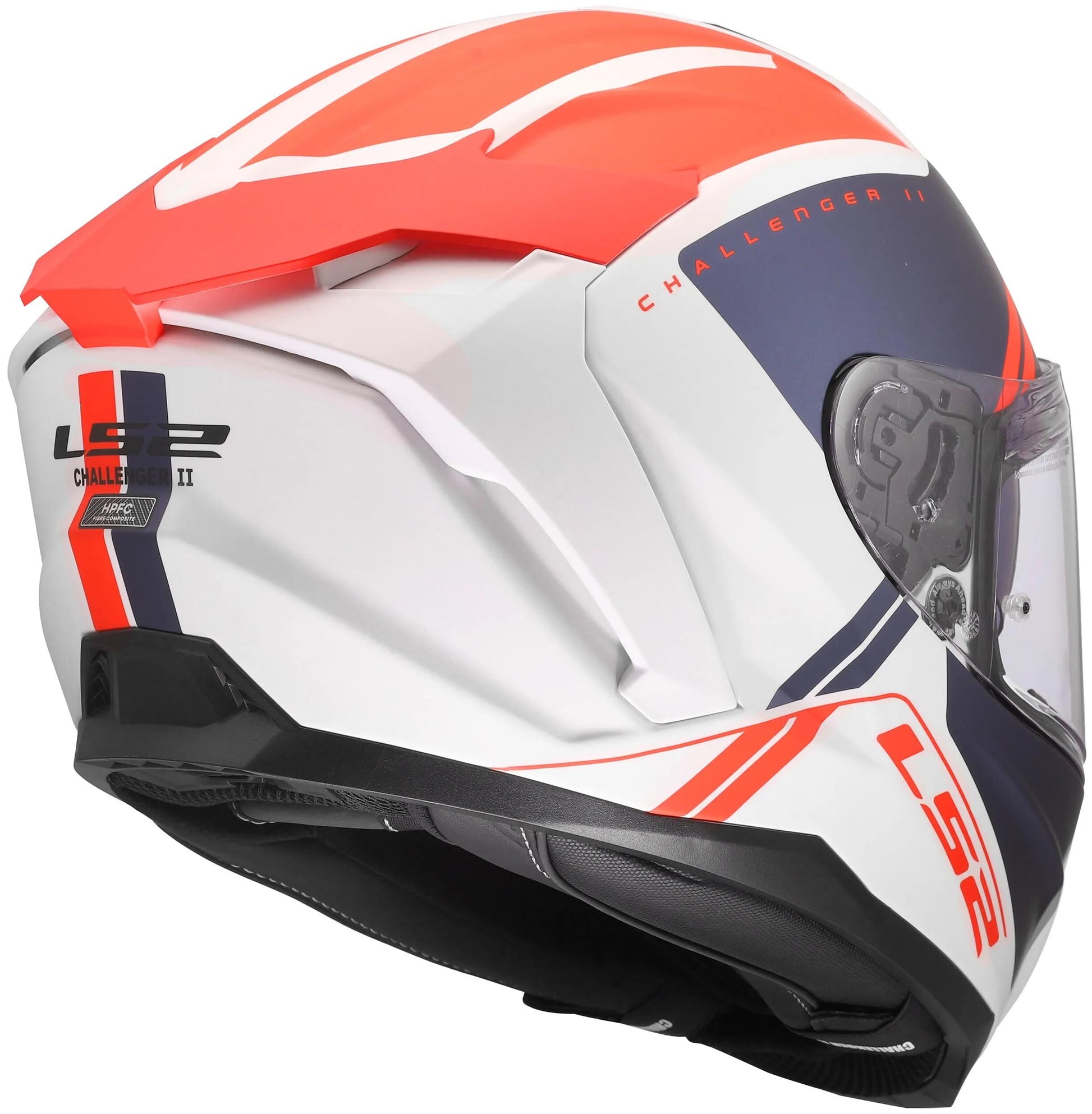 Casque intégral Ls2 ff817 challenger ii casque titan ff817 challenge ii blanc titane bl rt s