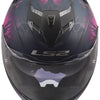 LS2 casque intégral ff818 storm iii burst casque ff818 storm ii burst noir mat rose xxs