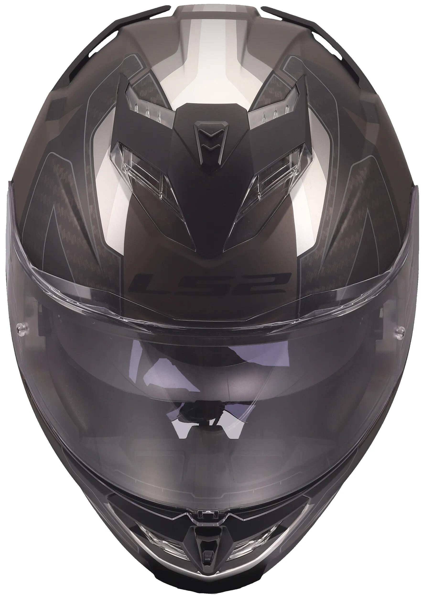 Ls2 casque intégral ff818 storm iii casque sportif ff818 storm ii sporty noir mat gris m