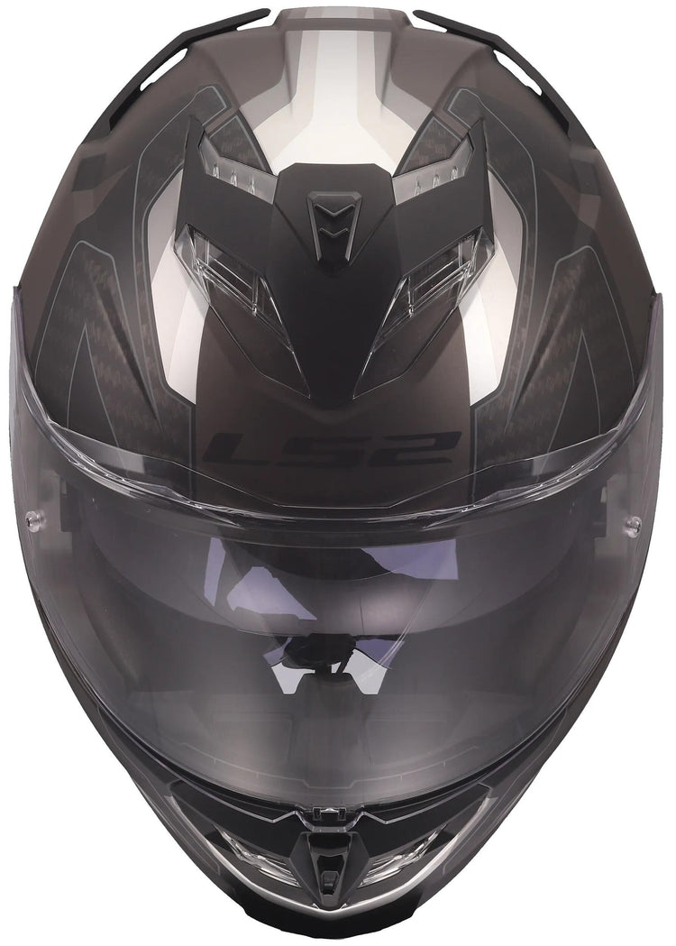 Ls2 casque intégral ff818 storm iii casque sportif ff818 storm ii sporty noir mat gris l