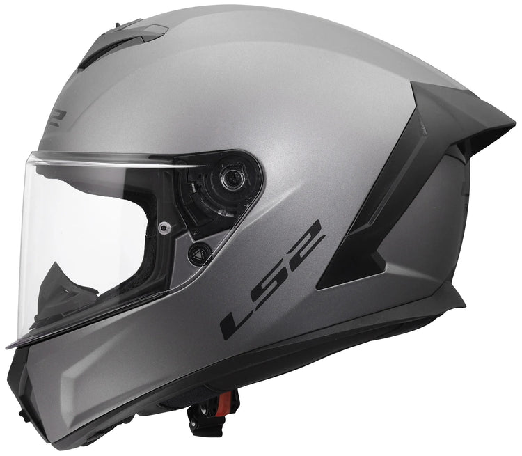 Casque intégral Ls2 ff820 rapid iii casques solides ff820 rapid i solid titane mat xl