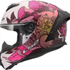 LS2 casque intégral ff820 rapid iii poppies casques ff820 rapid i poppies ii blanc rose xxs