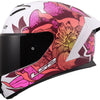 LS2 casque intégral ff820 rapid iii poppies casques ff820 rapid i poppies ii blanc rose m