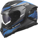 LS2 casque intégral ff818 storm iii casque komai ff818 storm ii komai noir mat bleu xl