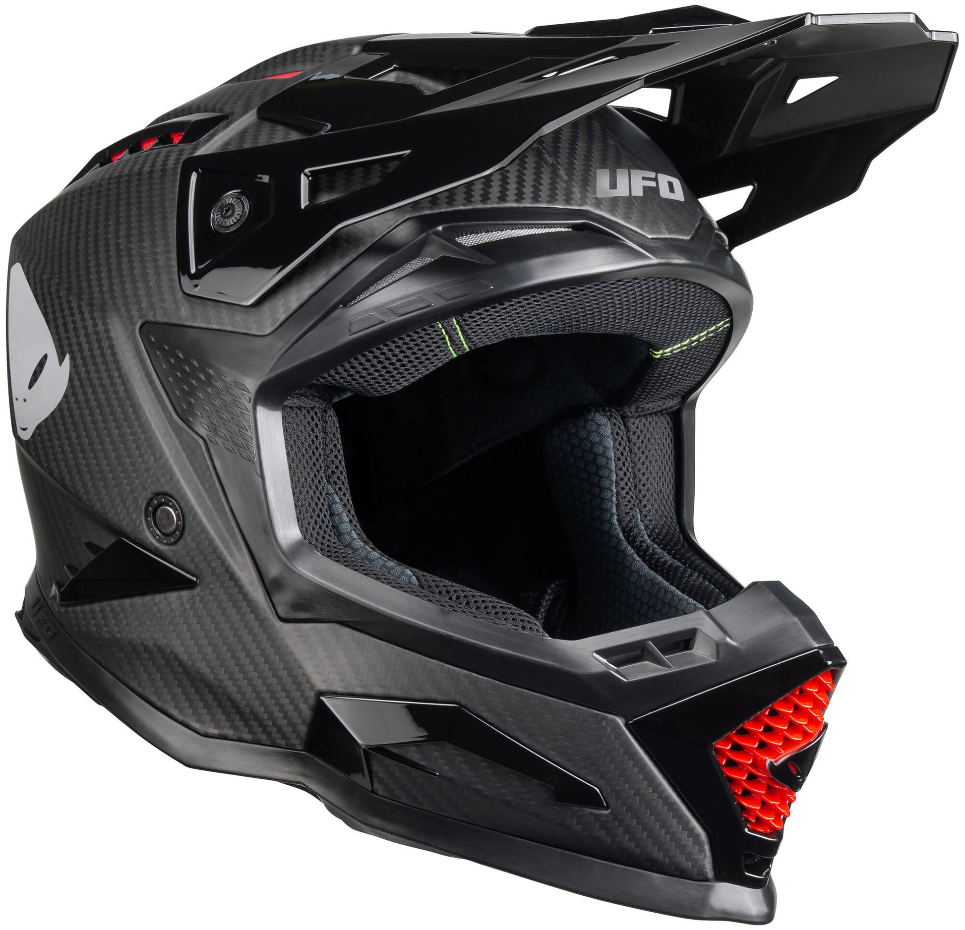 Casque motocross Ufo plast echus carbone casque echus carbone xl