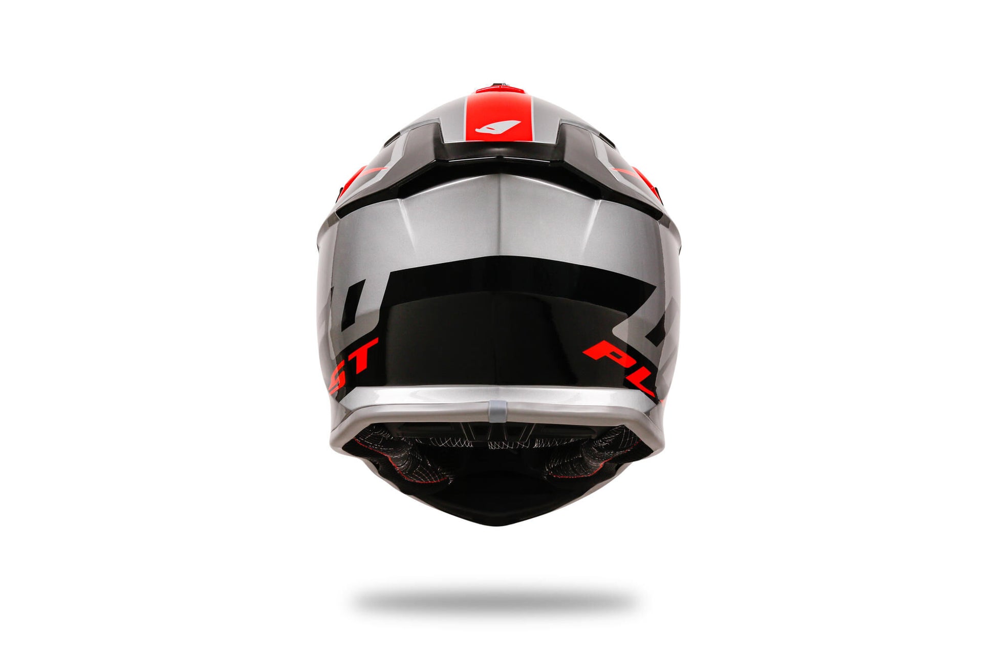 Casque motocross Ufo plast casque intrepid interpid m gris