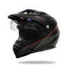 Casque enduro Ufo plast casque aries aries s noir rouge
