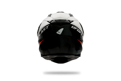 Casque enduro Ufo plast casque aries aries s blanc noir