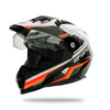 Casque enduro Ufo plast casque bélier bélier xl blanc noir