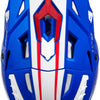 Casque motocross Ufo plast casque echus echus xs bleu blanc rouge