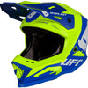 Casque motocross Ufo plast casque echus echus m bleu jaune. Mat