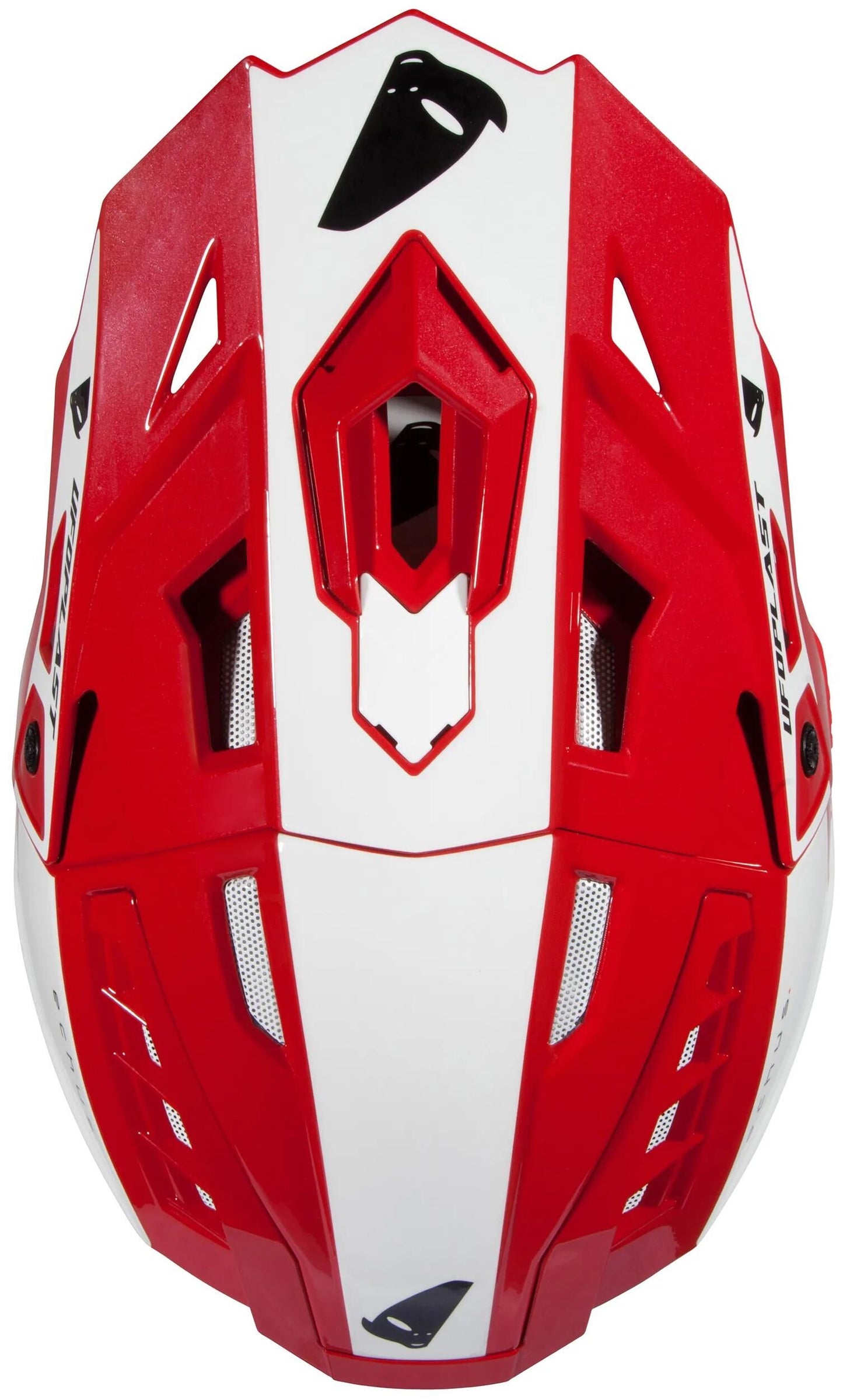 Casque motocross Ufo plast casque echus echus m rouge blanc