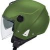 Casque jet Ufo plast casque nixie ufo nixie jet vert mat gr. xl