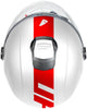 Casque jet Ufo plast casque nixie ufo nixie jet blanc rouge gr. s