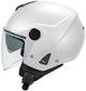 Casque jet Ufo plast casque nixie ufo nixie jet blanc gr. m