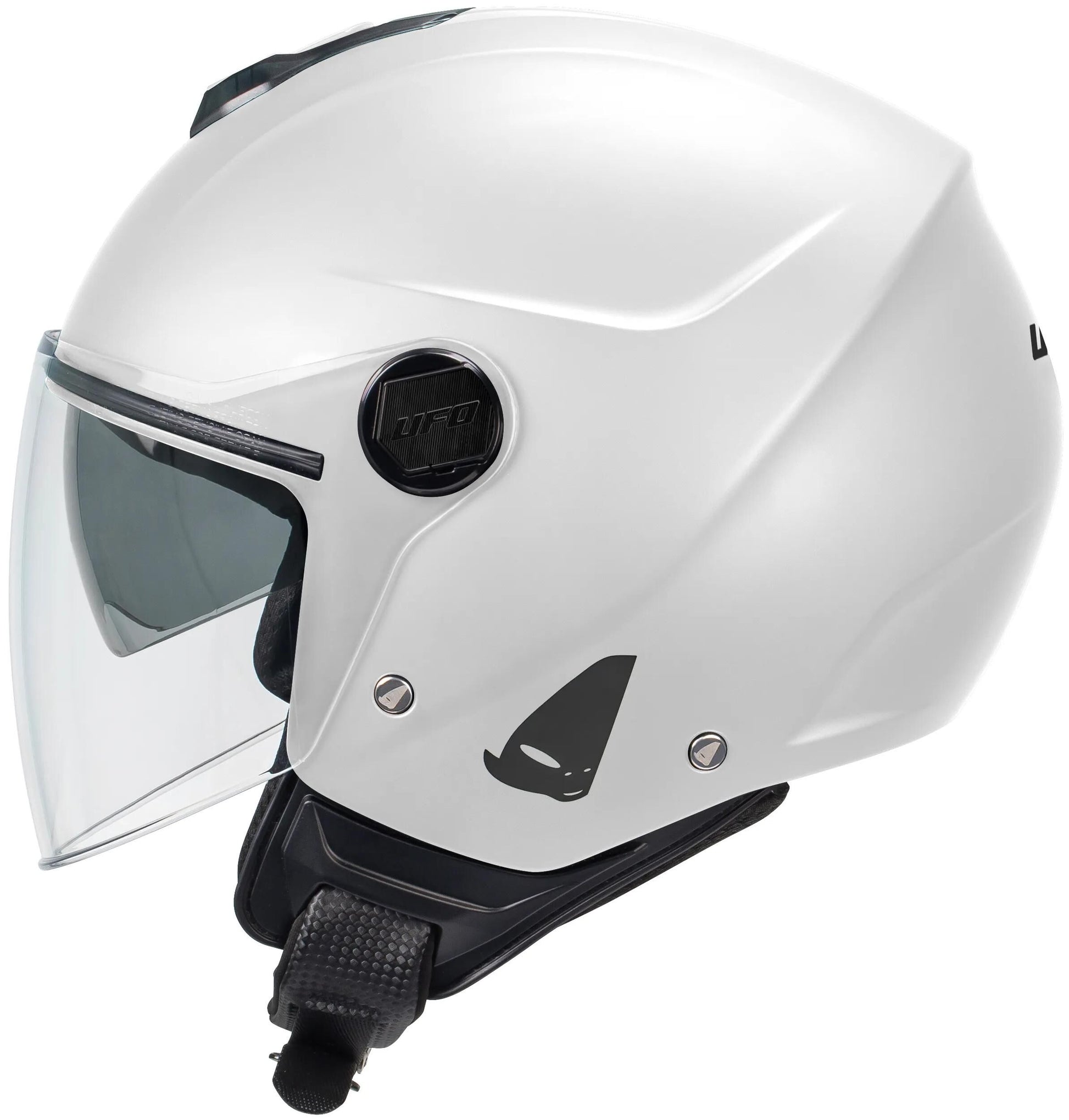Casque jet Ufo plast casque nixie ufo nixie jet blanc gr. xl