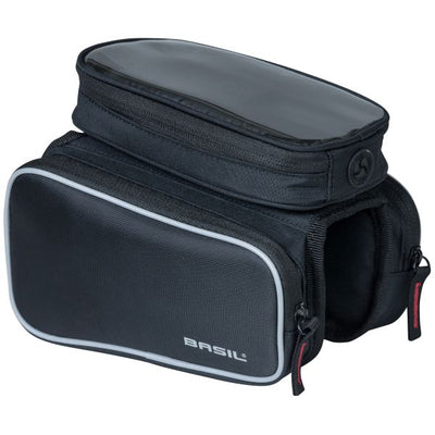Basil Sport Design frame bag double M noir