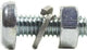 Fix-Nippel No. Shield Vis M4X12 ZINC PK.A 100 PCS