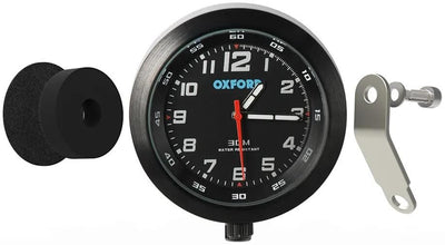 Oxford Analog Clock Anacl bw Dial BW