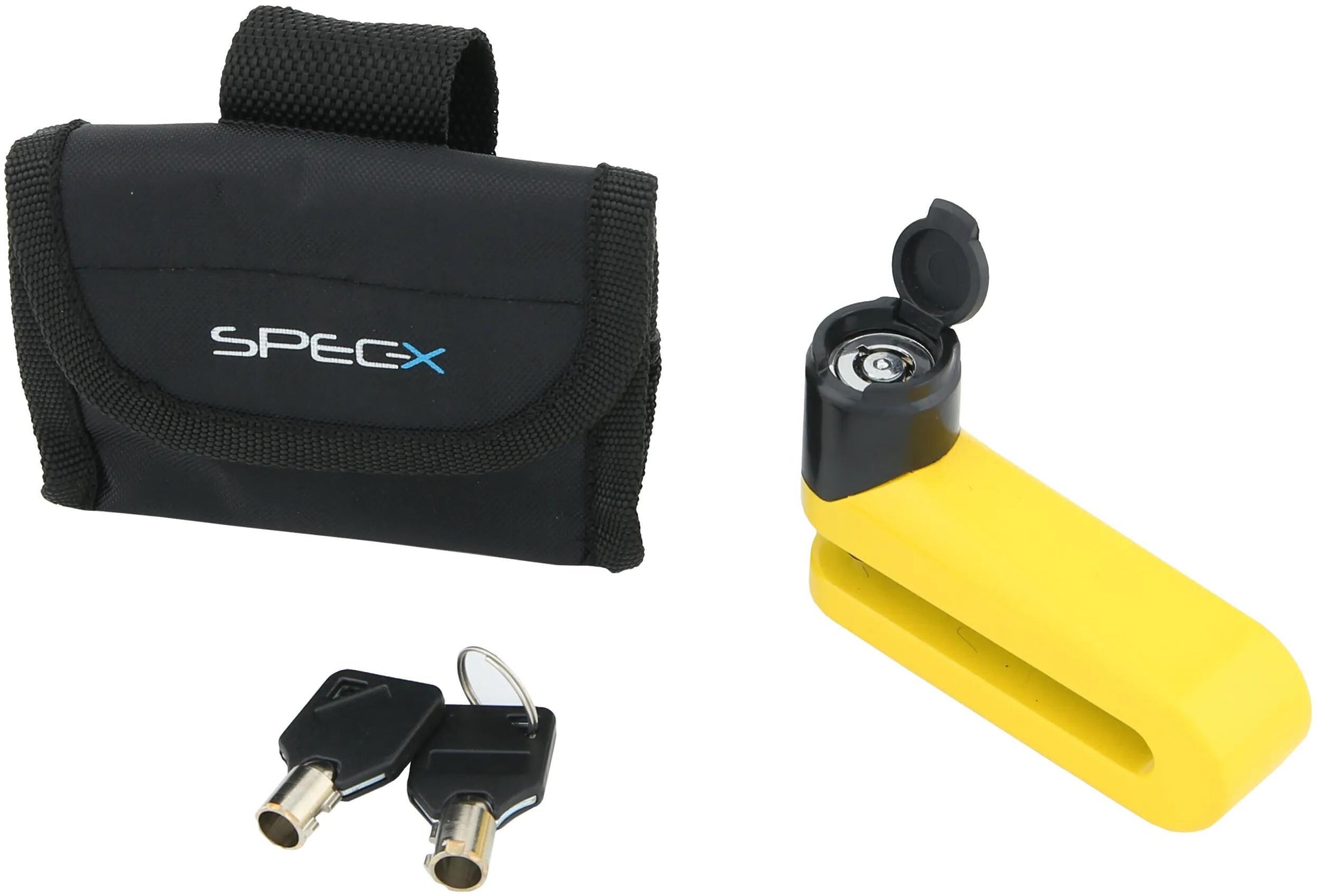 Verrouillage de disque de frein Spec-x patin de disque de frein jaune boulon de 10 mm
