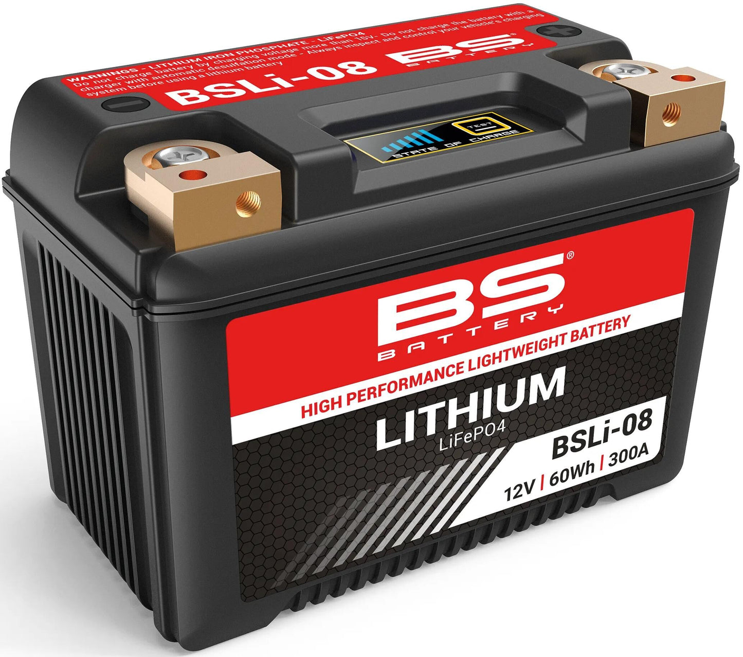 Batterie de batterie BS li08 bs lithium