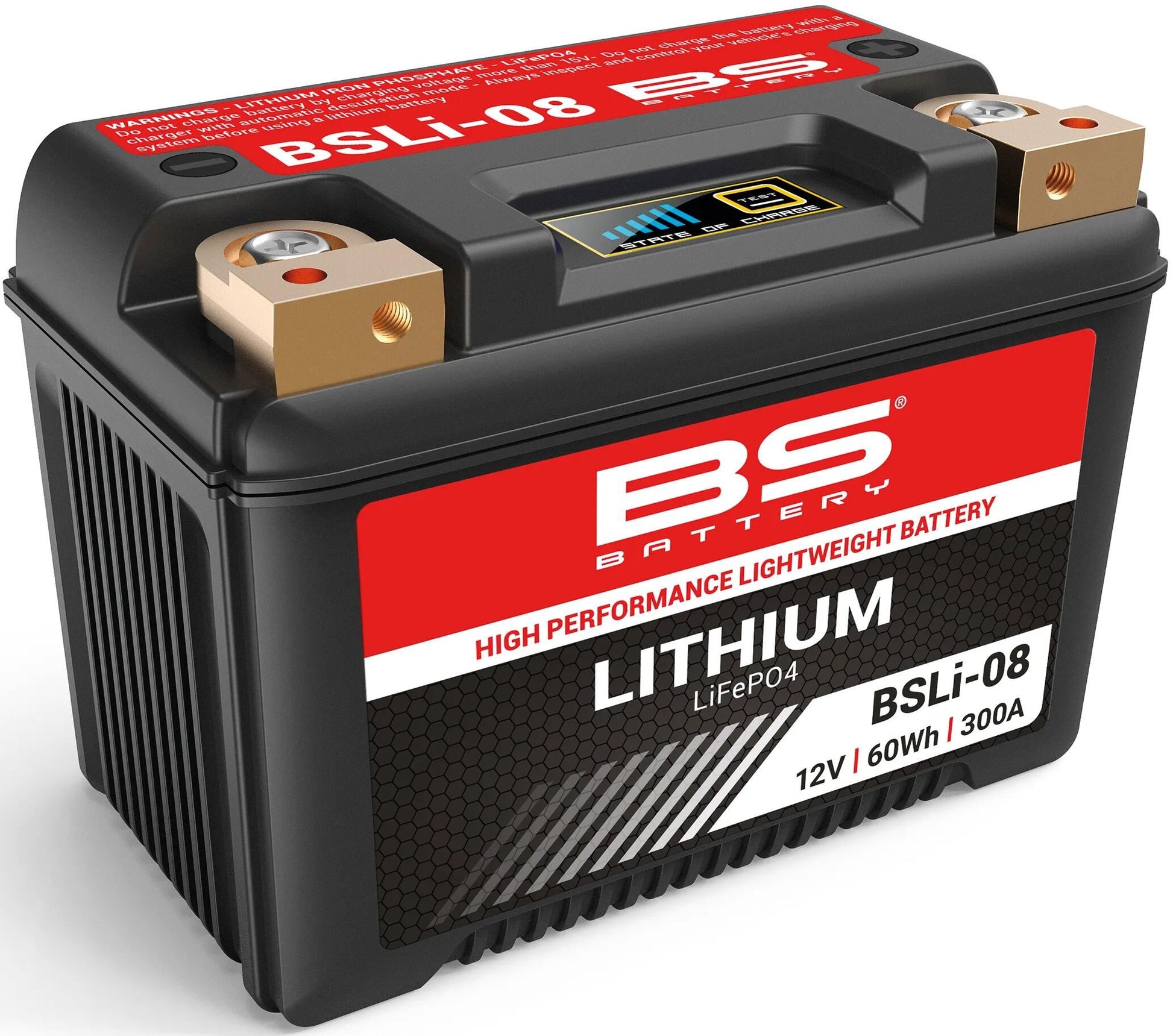 Batterie de batterie BS li08 bs lithium